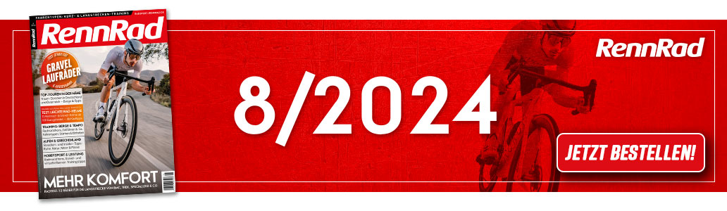 RennRad 8/2024, Banner