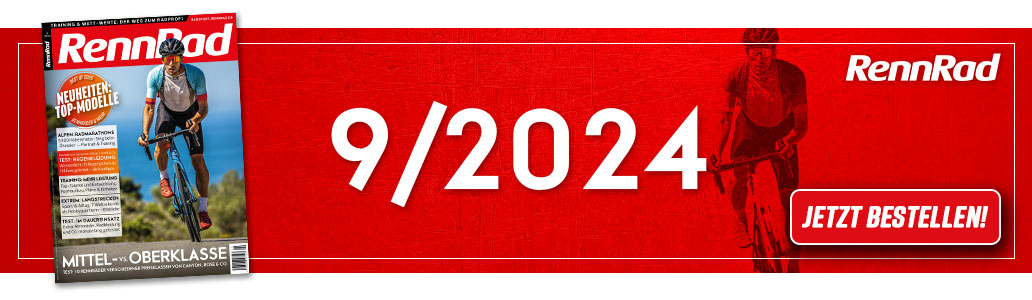 RennRad 9/2024, Banner